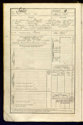 Satis, Ernest Fernand