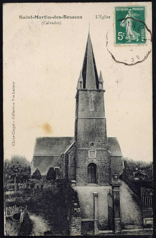 Eglise (n°15 à 17, 29) Le calvaire (n°18 à 19) Rue de l'église jour de fête (n°20) Confirmation du 10 juin 1907 (n°21)