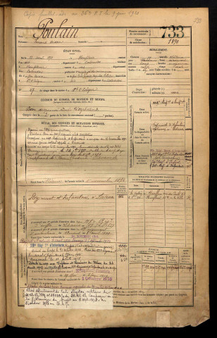 Poulain, Fernand Isidore