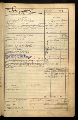 Larsonneur, Eugène Albert Raoul Adonis