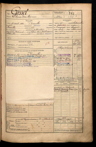 Gosset, Maurice Désiré Henri