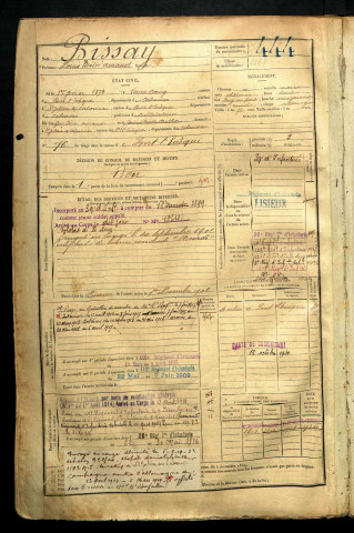 Bissay, Louis Désiré Amand