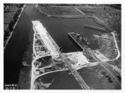 Port privé de la Société métallurgique de Normandie (SMN) et bassin d'Hérouville sur Canal (photos n°149 et 150)