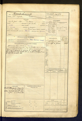 Hautchamp, Abel Auguste