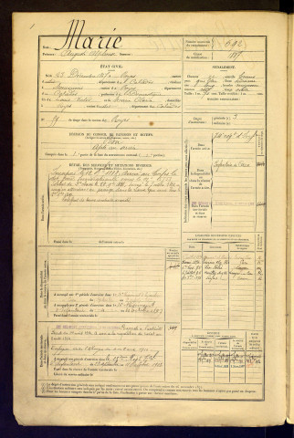 Marie, Auguste Alphonse