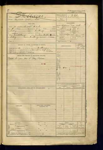 Métayer, Maurice Joseph