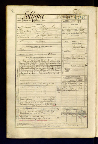 Sologne, Ferdinand Auguste