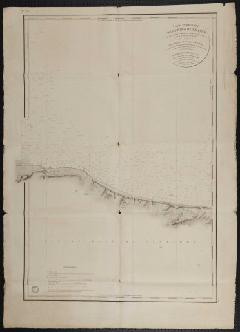 Cartes des côtes de Normandie, du Calvados et de France