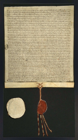 Henri II Plantagenêt confirme les biens de l'abbaye