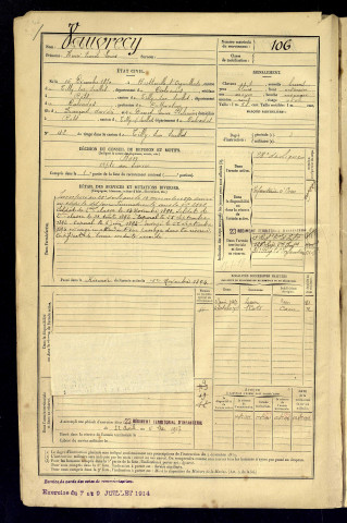 Vauvrecy, Henri Emile Louis