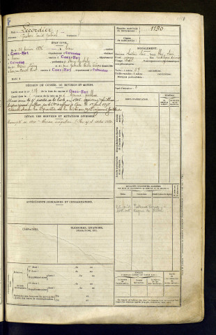 Lecordier, Gaston Louis Gabriel