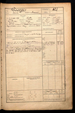 Georges dit Baumer, Maurice