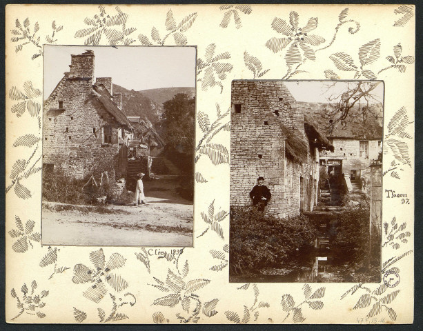 Photos 15 et 16 : Clécy (1895) ; Thaon (1897)