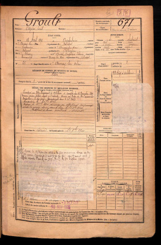 Groult, Adjutor Louis