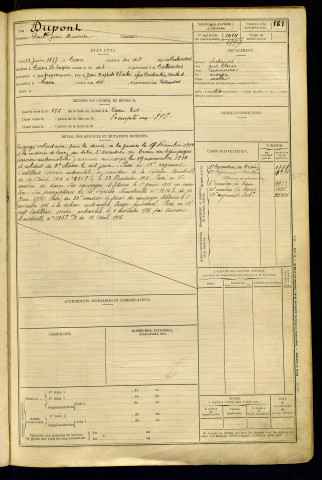 Dupont, Paul Jean Maurice