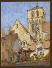 "Caen : église du Vieux Saint-Sauveur", par Emile Leroi