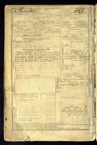 Hector, Auguste Eugène Maurice