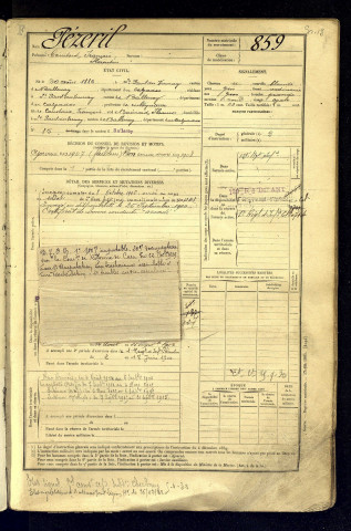 Pézeril, Constant François Florentin