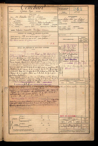 Touchard, Gabriel Henri