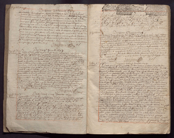 2 janvier 1699-3 mars 1701