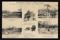 Bretteville-sur-Odon : Ruches de l'Abbé H. Bisson (n°1) ; Eglise Notre Dame de l'Assomption (n°2) ; Rue de l'église (n°3) ; Route de Bretagne (n°4)