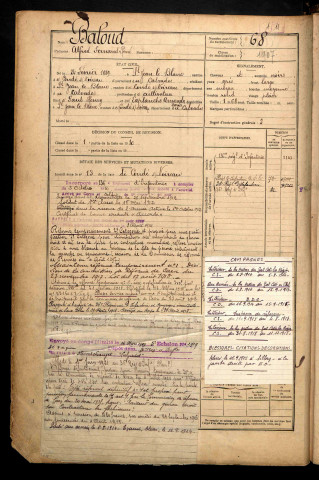 Baloud, Alfred Fernand René