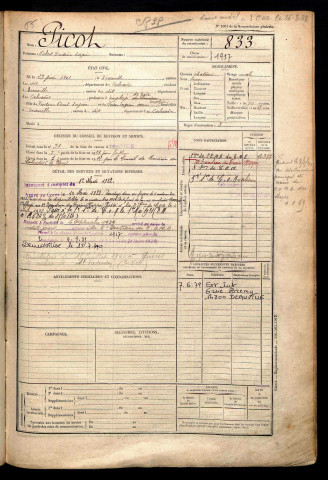 Picot, Robert Frédéric Eugène