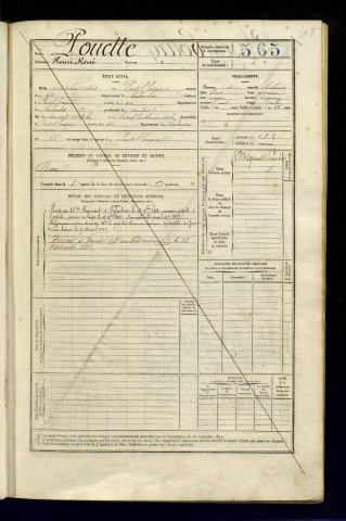 Pouette, Henri René