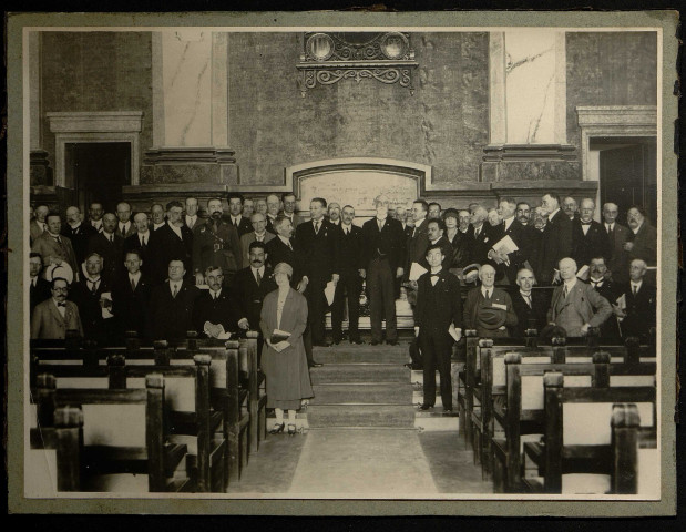 Photographies de congrès géologiques internationaux