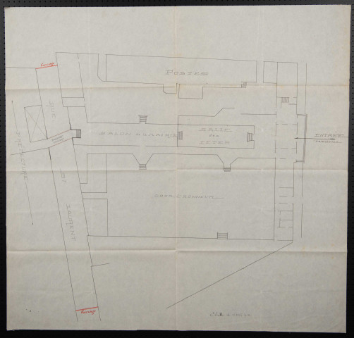 Fêtes et réception 16 au 17 juillet 1911