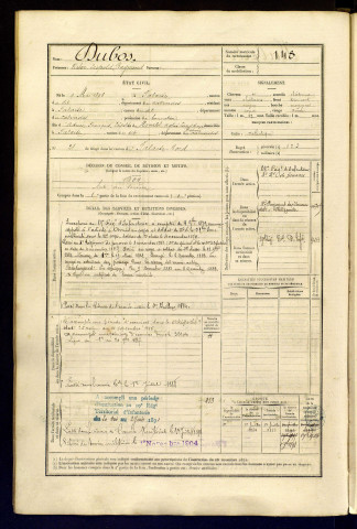 Dubos, Victor Léopold Raymond