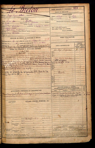 Le Breton, Georges Eugène Albert