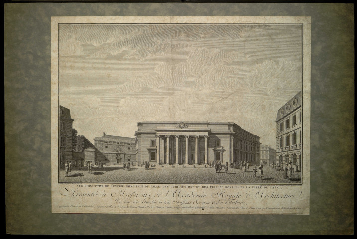 Palais ducal, temple, palais Fontette, hôtel de ville, gendarmerie impériale (documents n°41 à 49)