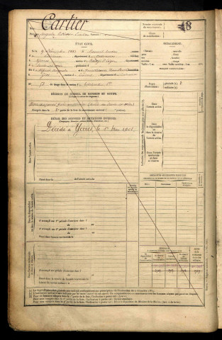 Cartier, Auguste Robert Emile