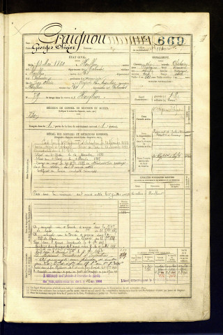 Craignou, Georges Olivier