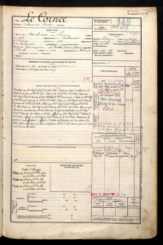 Le Cornec, Alexandre Bertin