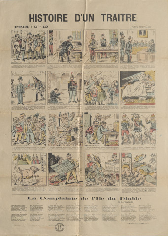 Affiche "Histoire d'un traître"