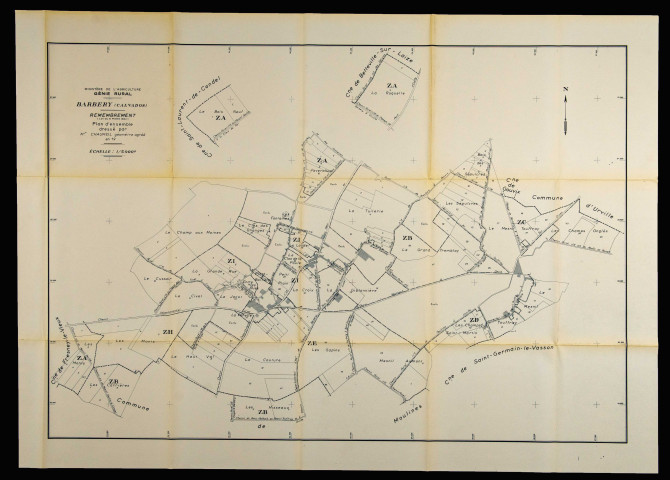 Plans d'enquêtes, documents définitifs