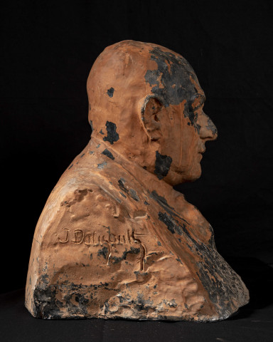 Buste de René Devaux, par le sculpteur Jean Daligault
