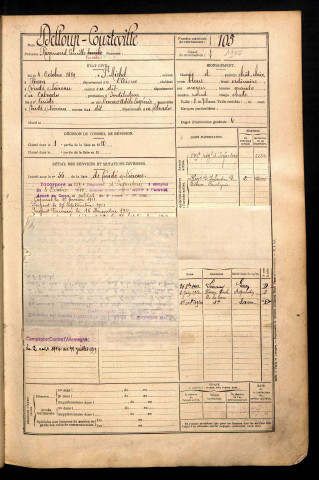 Delloup Courteville, Raymond Camille Eusèbe