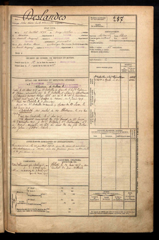 Deslandes, Julien Désiré Emile Alexandre