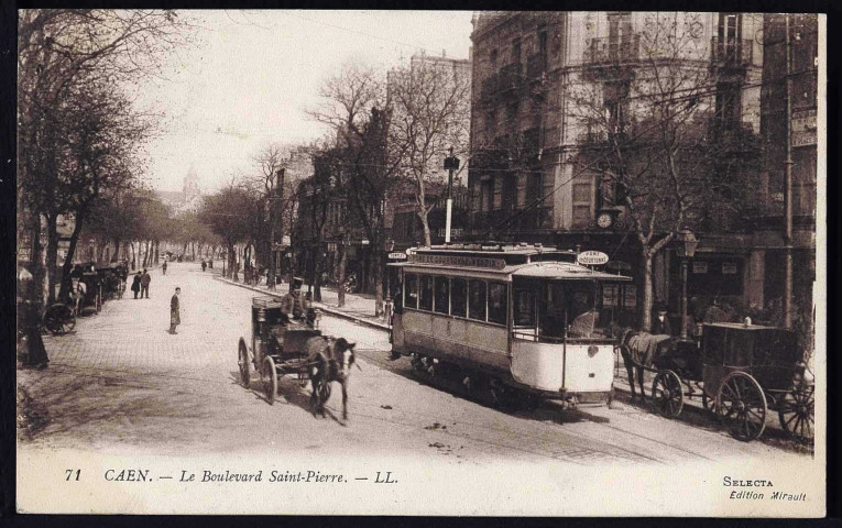 Tramways, Boulevard Saint-Pierre. (n°2673 à 2683)