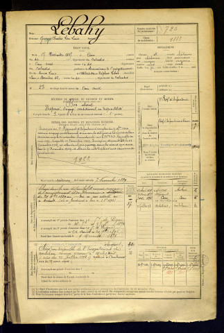 Lebahy, Georges Charles Léon Louis