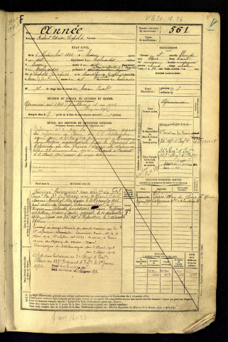 Année, Robert Adrien Léopold