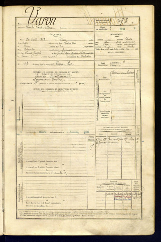 Varon, Charles Louis Albert