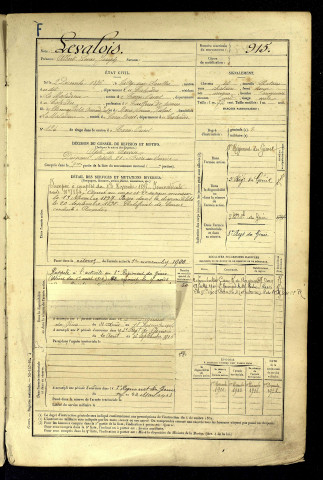 Levalois, Albert Louis Joseph