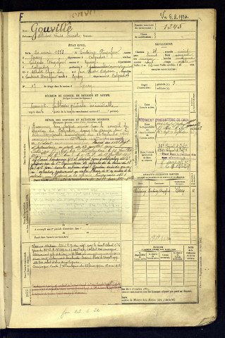 Gouville, Altidor Louis Ernest