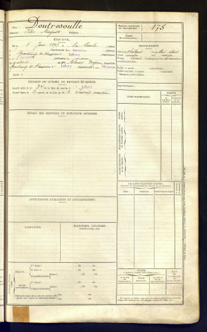 Doutresoulle, Félix Auguste