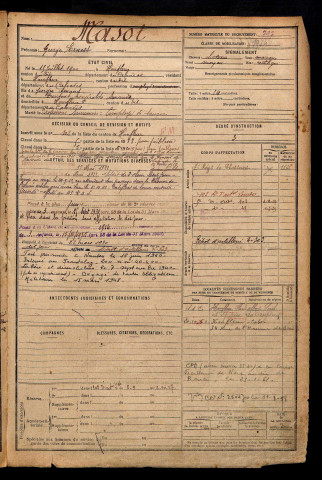 Masot, Georges Ernest