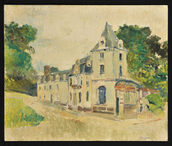 Saint-Martin-de-Fresnay, château, par Paul Bornay